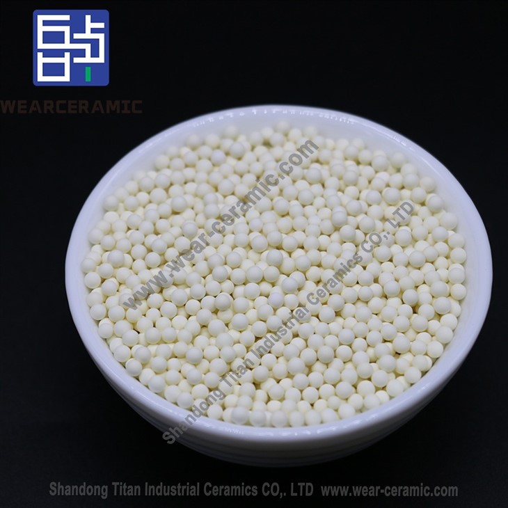Low Wear Zirconium Aluminum Composite Ball For Grinding